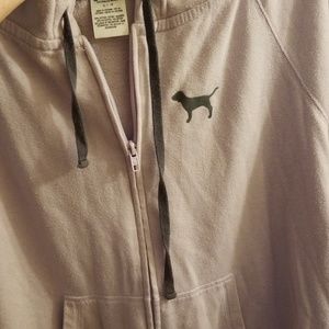 Victorias Secret Pink zip up hoodie